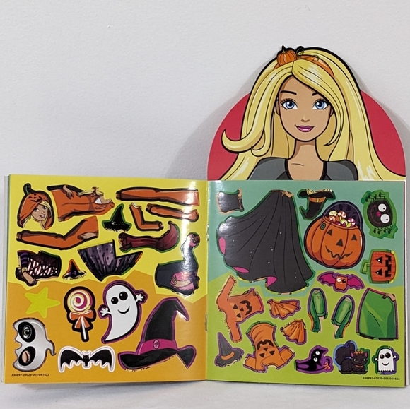 Barbie Happy Halloween Sticker & Activity Book - Picture 5 of 6